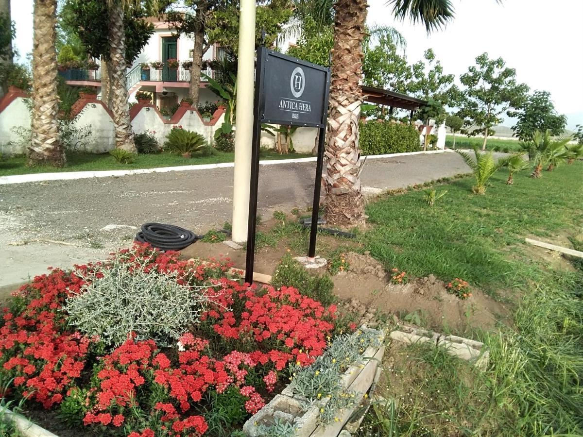 B&B Antica Hera Foce del Sele Bagian luar foto